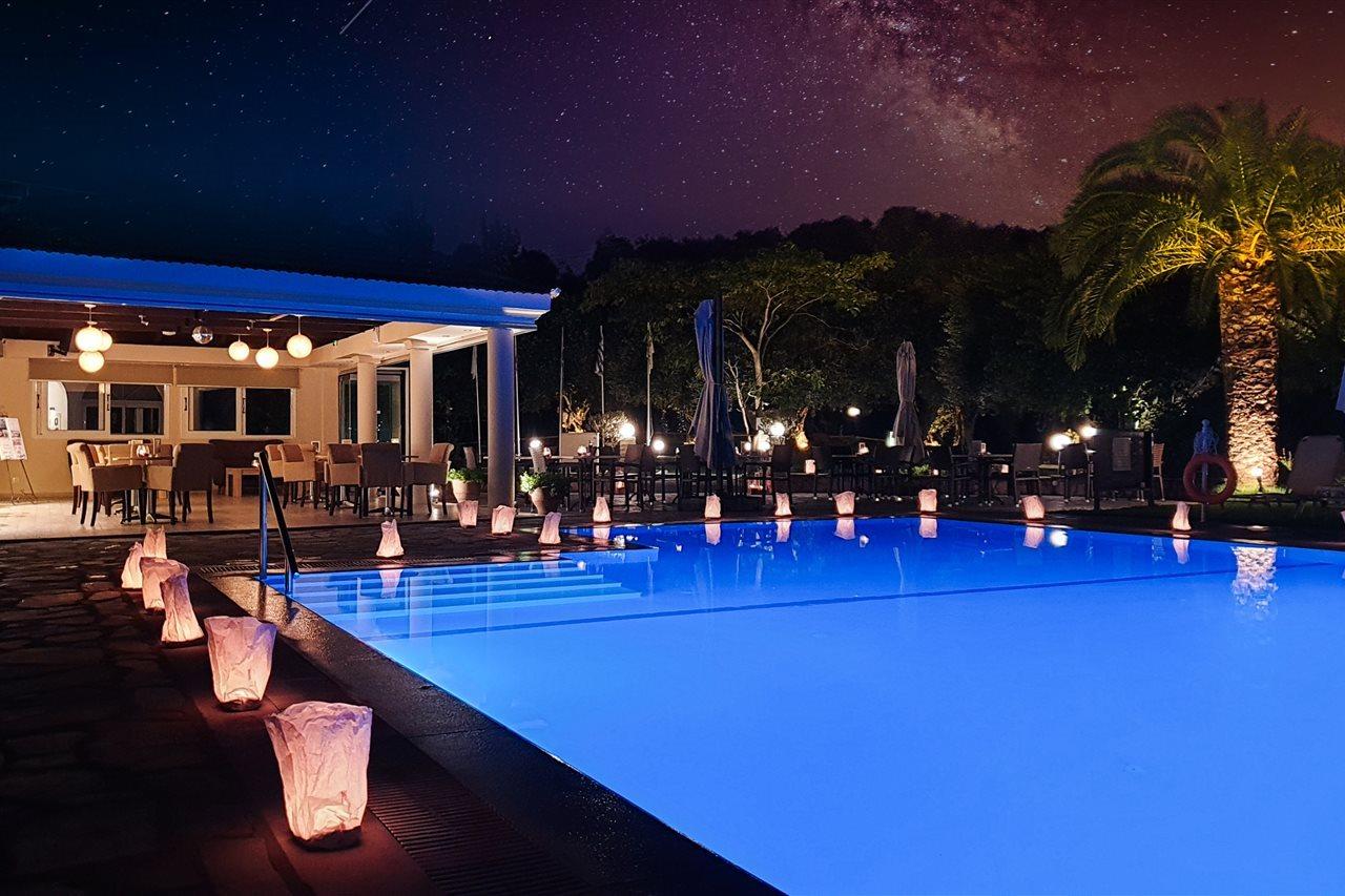 Hotel Yannis Corfu Ypsos Exterior foto