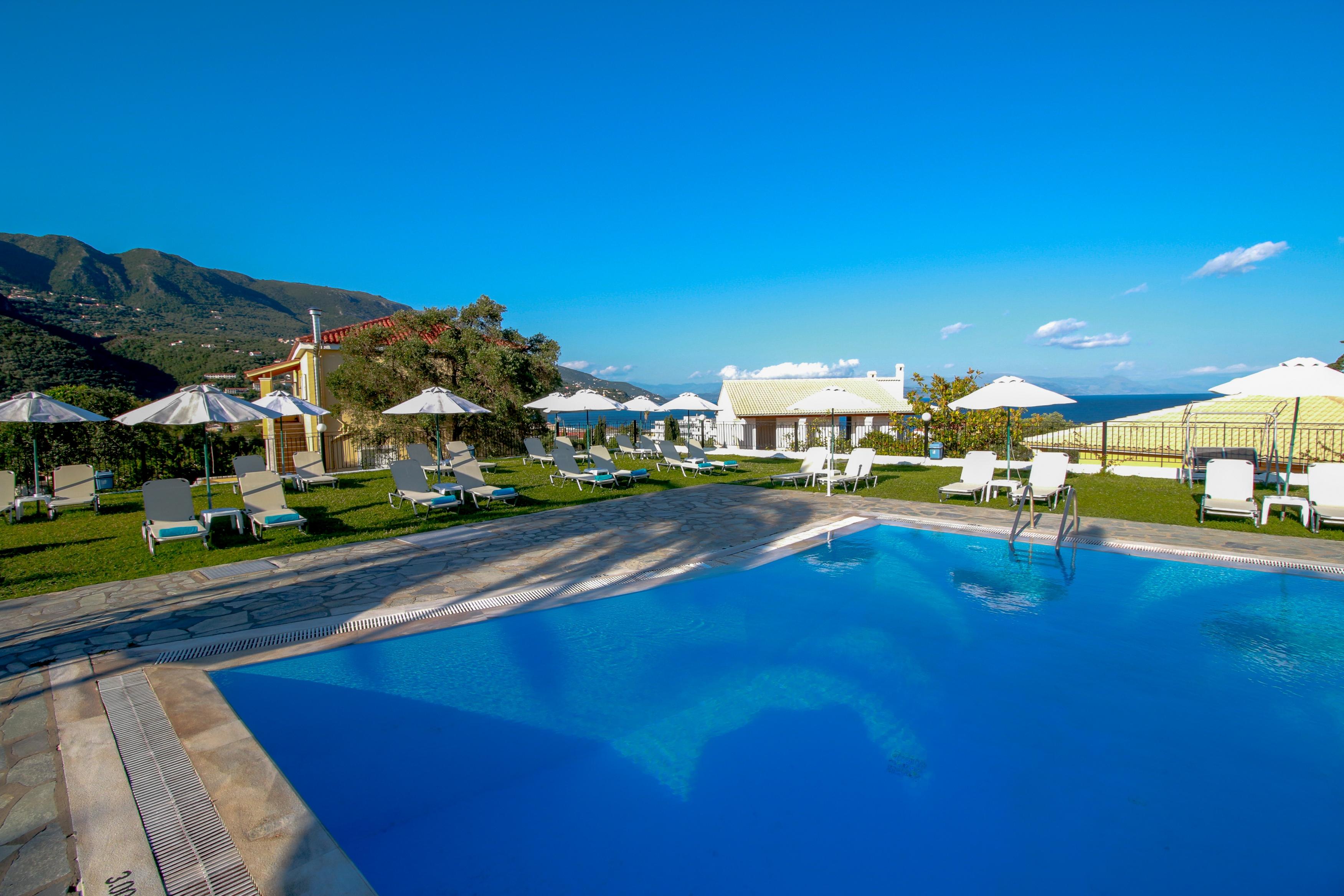Hotel Yannis Corfu Ypsos Exterior foto